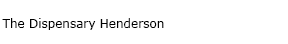 The Dispensary Henderson