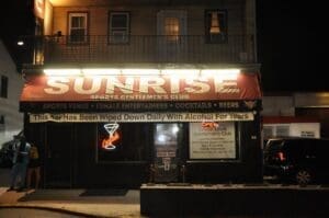 Sunrise Gentlemens Club from the outside